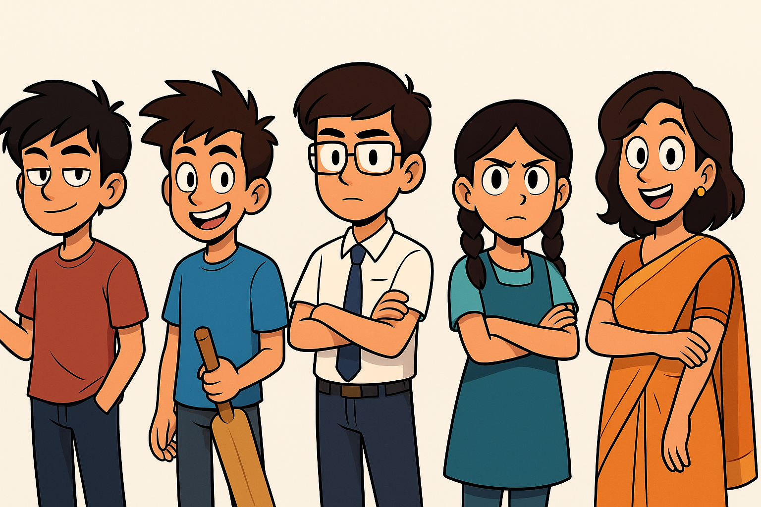 Comic Characters - Student Work